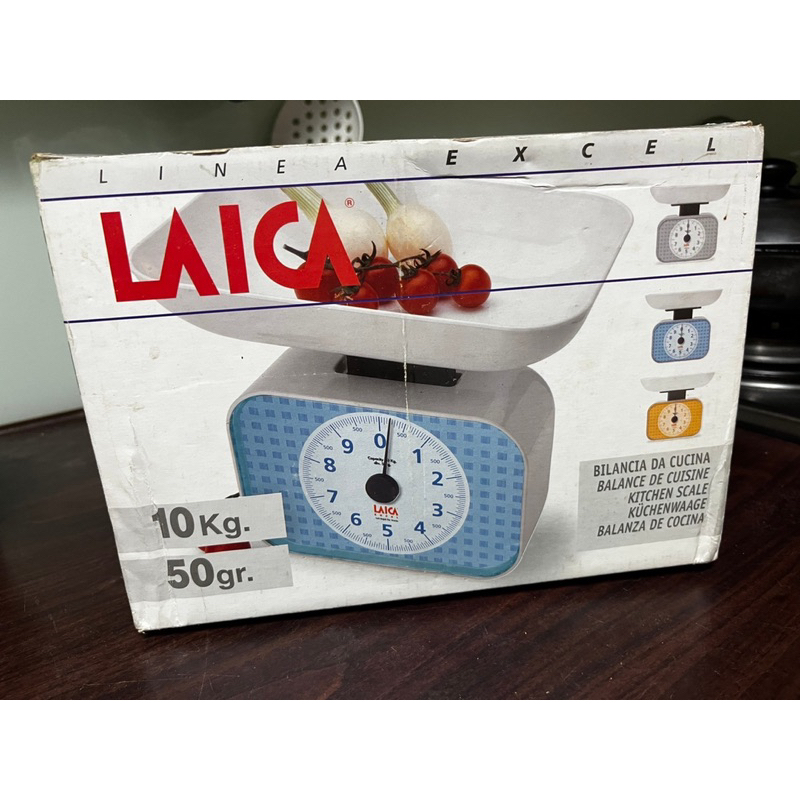 義大利 laica 萊卡 料理秤 10公斤 磅秤 居家用 烘焙 烹調 不需電池