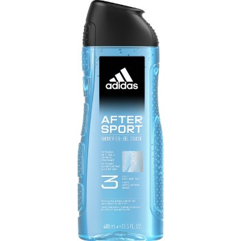 現貨 附發票 Adidas 愛迪達男性三合一潔顏洗髮沐浴露(運動修復) 400ml《四季花蕊》