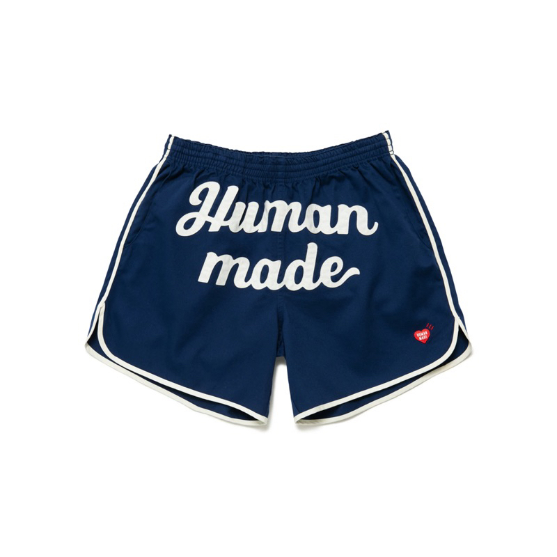 全新 HUMAN MADE 23SS GAME SHORTS 三色 LOGO 拳擊短褲