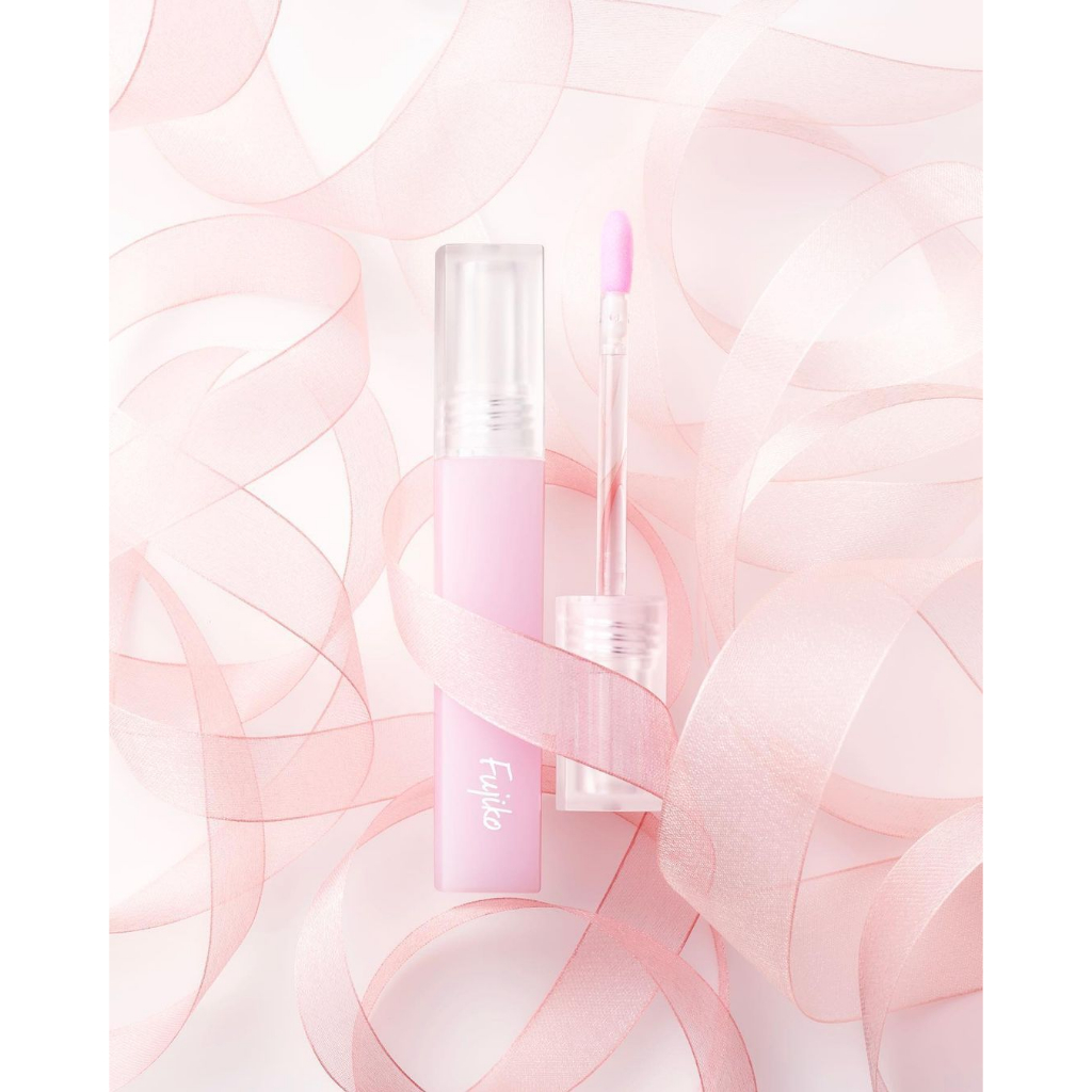『娜美˚日妝』˚預購˚ Fujiko朝可愛 睡前使用粉色美容精華染唇釉 潤唇