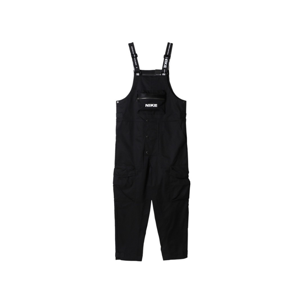NIKE NSW CITY MADE OVERALL JUMPSUIT 黑色 口袋工裝吊帶褲 男裝 DA0074-010