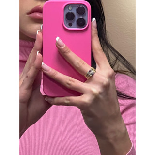 免運臺灣現貨 holdit iPhone 13 Pro 亮粉色特殊新液態矽膠手機殼瑞典手機配件品牌超薄春夏季彩色系列原廠