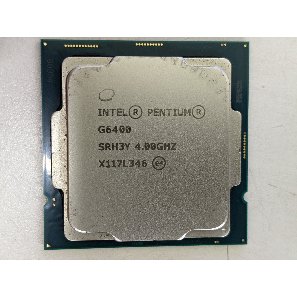 Intel Pentium G6400 1200腳位 10代 二手良品 無風扇