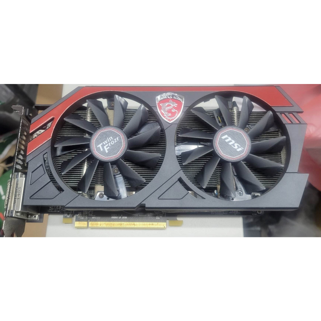 故障品 MSI微星紅龍Radeon R9 270 GAMING 2G，故障原因不明，190元