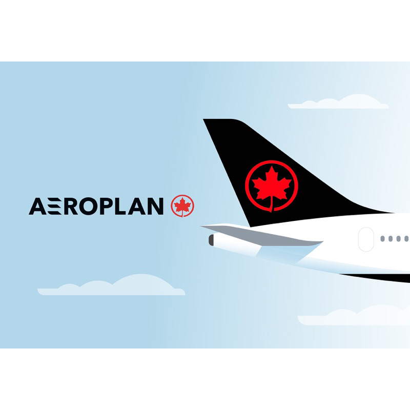 AC Air Canada AEROPLAN 加拿大航空 加航 哩程 里程 轉賣 可開 長榮機票
