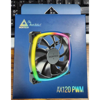 點子電腦☆北投 全新盒裝 君主 montech 12公分風扇 argb / rx120/ ax120