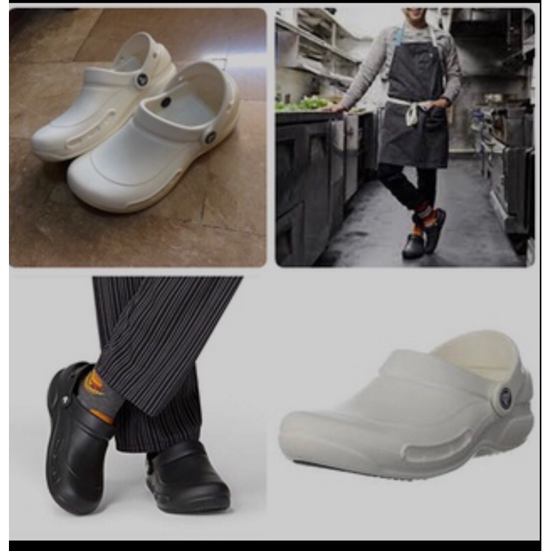 正品 基本款Crocs卡駱馳 (中性鞋) 廚師鞋 工作鞋-10075-100