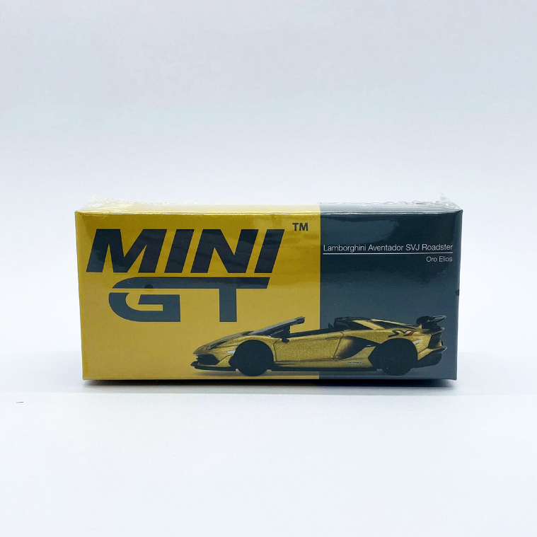 【現貨】Mini GT 1/64 藍寶堅尼 Lamborghini Aventador SVJ  敞篷 左駕 # 363