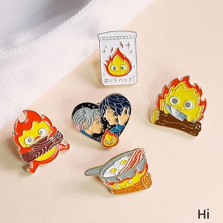 [Hi]霍爾的移動城堡🔥🔥卡西法 金屬胸針 揹包飾品
