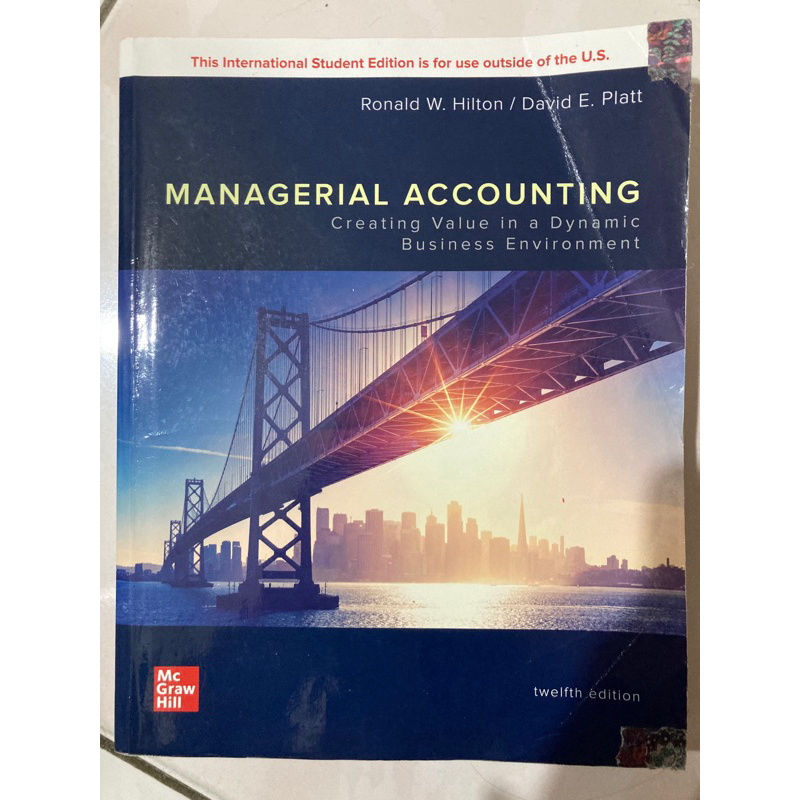 華泰-Managerial Accounting（12版）
