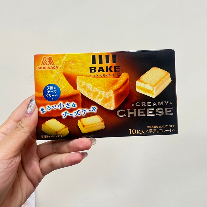 &lt;附發票&gt;現貨!特價!日本森永BAKE CREAMY起司磚10入