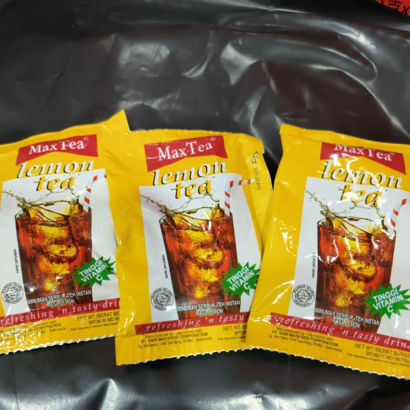 小包紅茶散裝 印尼 MaxTea Lemon Tea 檸檬紅茶 30入 紅茶 奶茶 人氣商品