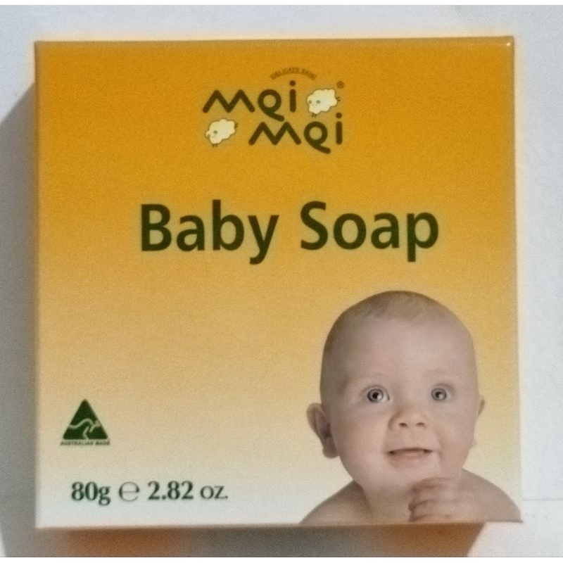 Mei Mei 澳洲 嬰兒羊奶皂 80g(到期品)