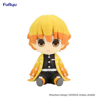 FURYU 鬼滅之刃 Q版坐姿人物 我妻善逸 景品 豬帽子模型玩具