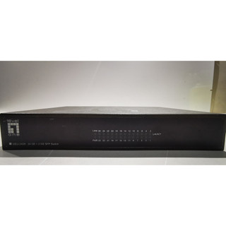 二手 LevelOne GEU-2428 24 GE + 2 GE SFP Switch
