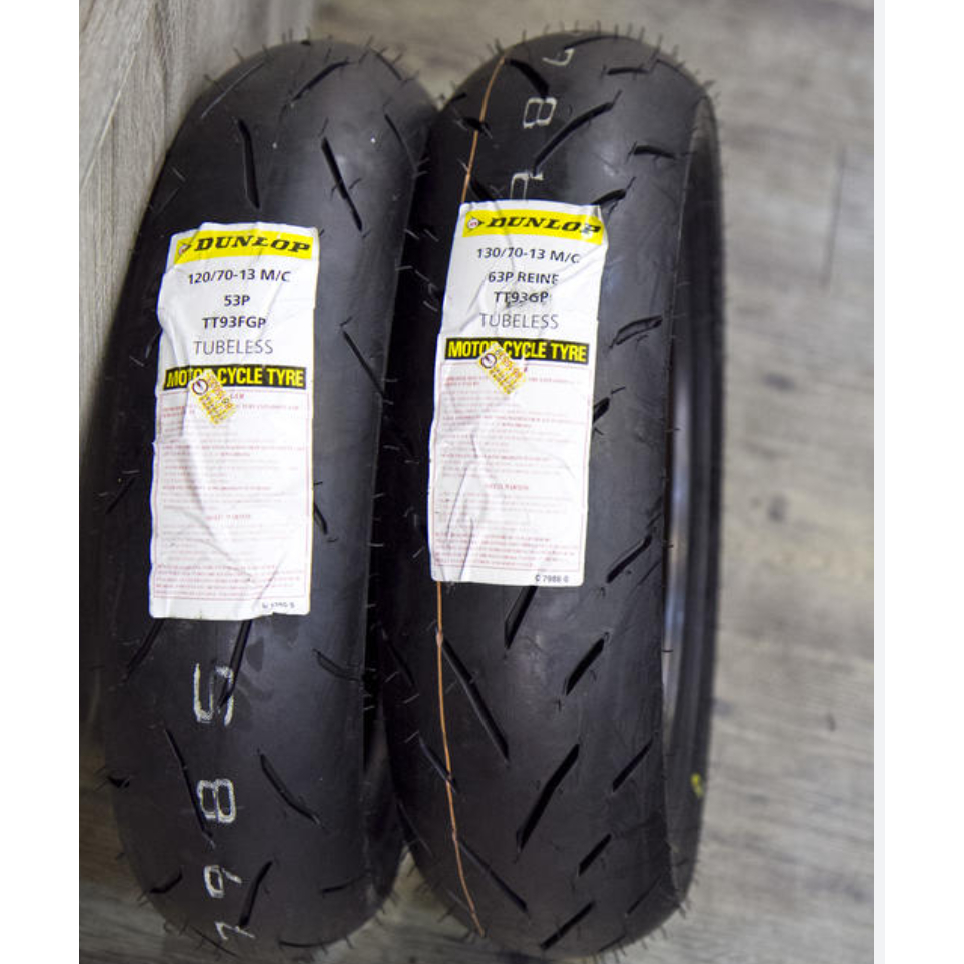 可自取 可代客安裝 登祿普 DUNLOP TT93 GP 120/70-13 130/70-13 120/70/13