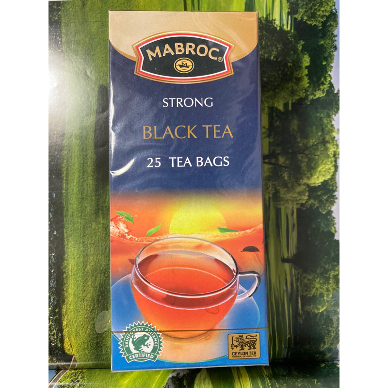 免運 義美同款《MABROC》瑪勃拉克錫蘭紅茶(純紅茶) 每盒25小包2公克裝茶包