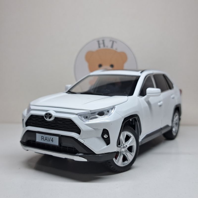 H.T.🚘最後一台‼️ 智冠天下 1/24 豐田 Toyota RAV4 MK5 5代 合金 模型車