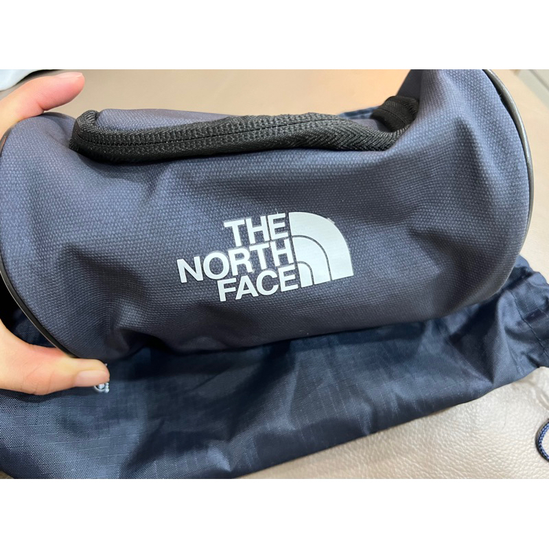 全新華航 The north face 藍黑色商務艙過夜包 現貨