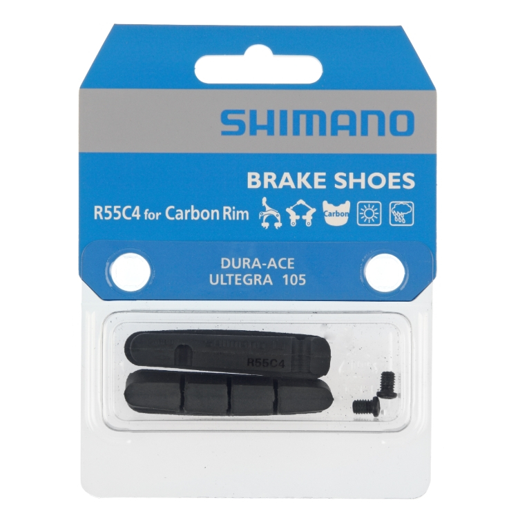 SHIMANO 越野公路車 / 公路車碟煞 R55C4 碳纖維輪圈專用煞車塊 R9100/R8000/R7000..