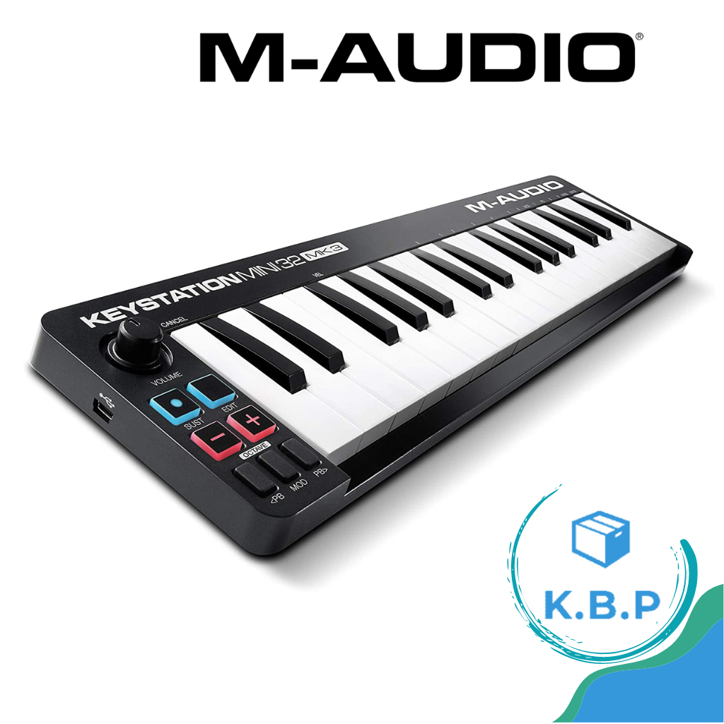 M-AUDIO Keystation Mini32鍵 49鍵61鍵88鍵 MK3 USB MIDI 鍵盤