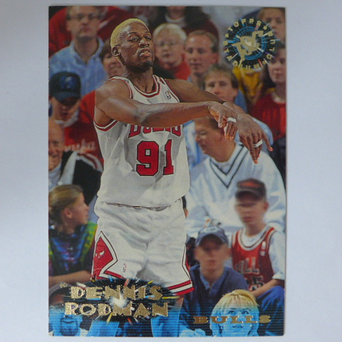 ~ Dennis Rodman ~小蟲/名人堂/羅德曼 1996年TOPPS TSC.NBA籃球卡