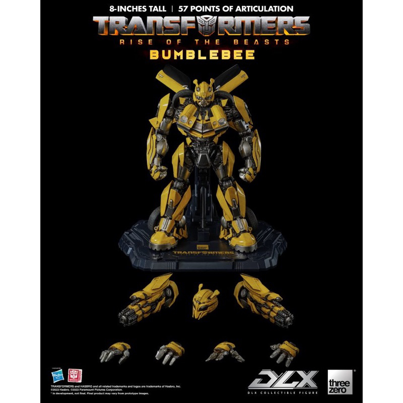 ‼️24H出貨‼️ThreeZero 3A 變形金剛 萬獸崛起 大黃蜂 DLX 博派 bumblebee 非柯博文 閃電