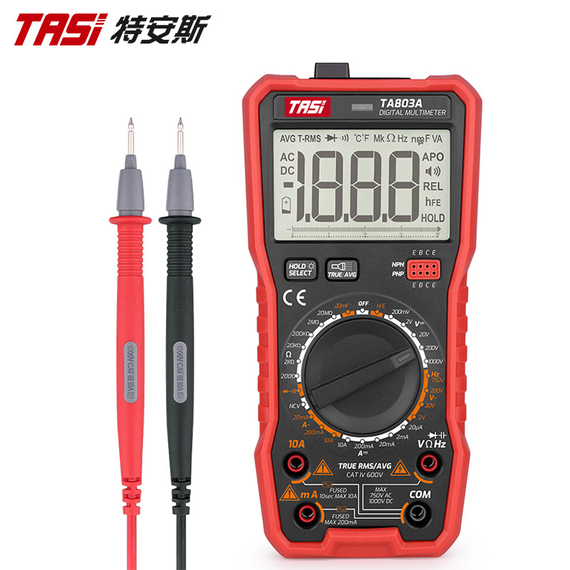 🔌黑熊嚴選🔌現貨 TASI 萬用表 TA803A TA803B TA803C 電表 三用電表 電子式 數位式 萬用電表