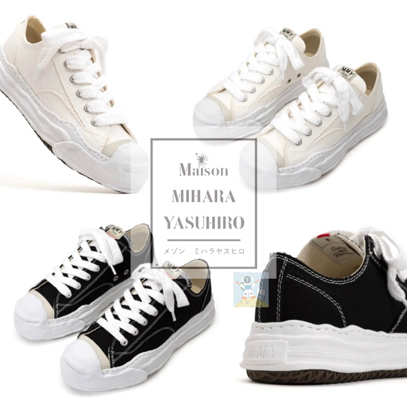 MIHARA YASUHIRO "HANK" OG Sole Canvas Low-top Sneaker 帆布鞋