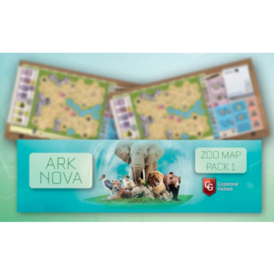 [JOOL桌遊][特價380] Ark Nova 方舟動物園 地圖升級包#1 英文版 策略遊戲