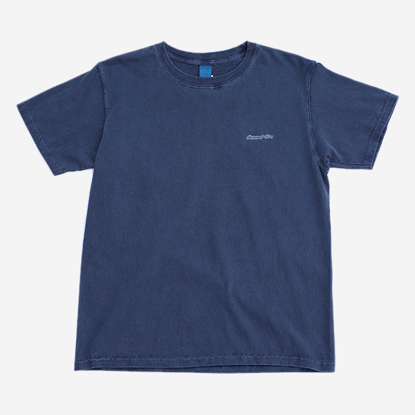GOOD ON - COLOR DYE WAPPEN SS TEE-NAVY