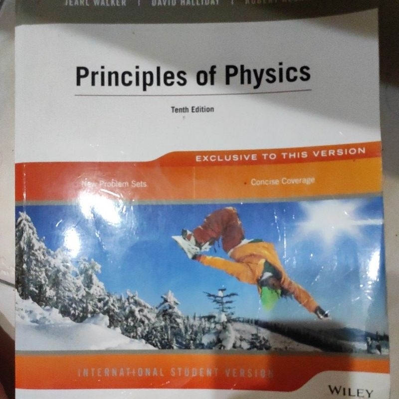 principles of physics（10/e) 普物用書