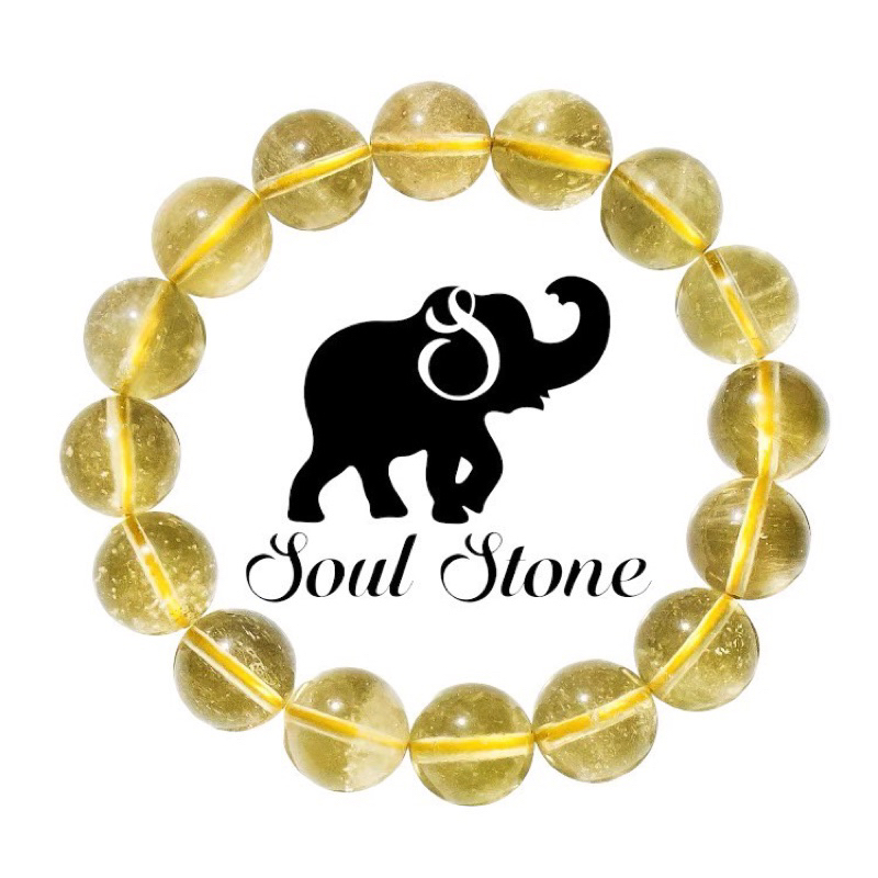 石之靈Soul Stone 天然水晶#黃金利比亞#黃金利比亞隕石手串