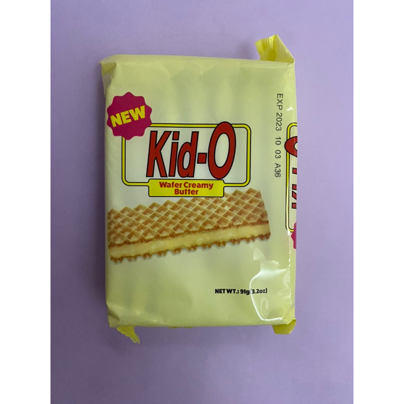 KID-O wafer夾心餅乾-奶油風味（2024.6.5到期）