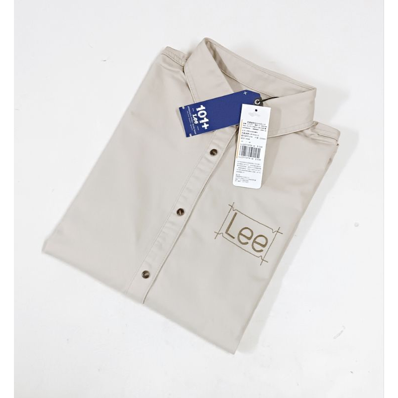 Lee 休閒logo長袖襯衫 101+ 男