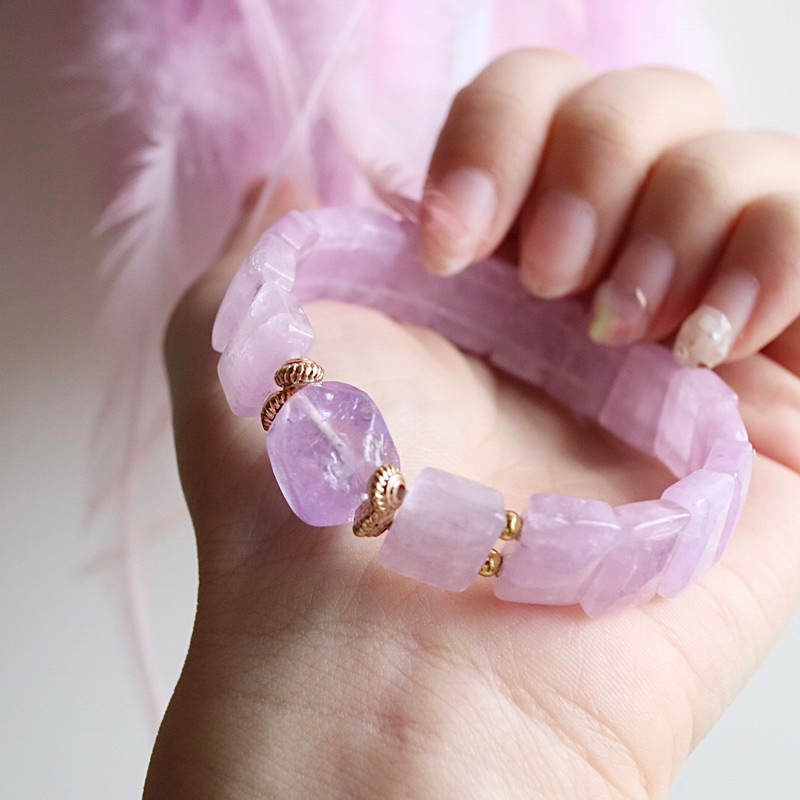 唯美貓眼紫鋰輝手排 手環設計款🔮💜