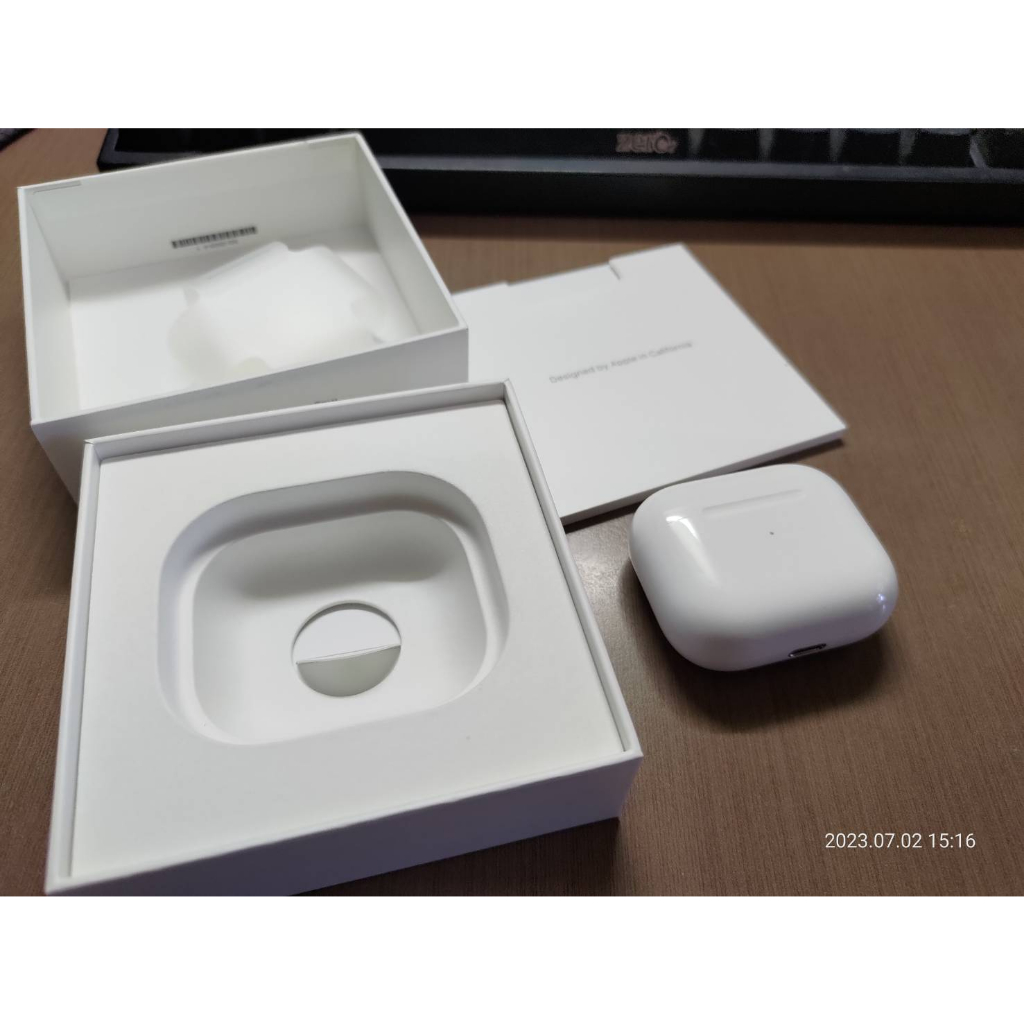 airpods 3 二手 Apple 藍芽耳機 111年7/28購入 有保固一年