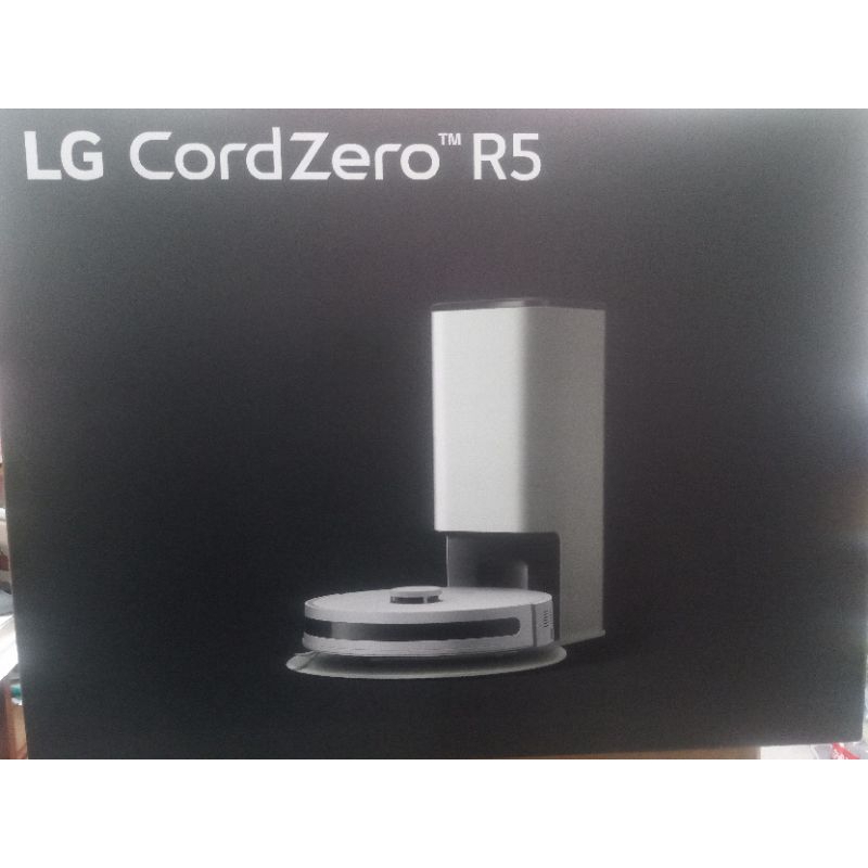 LG CordZero™ R5T 智慧聯網 自動除塵 變頻濕拖掃地機器人 R5-ULTIMATE 全新 臺中面交