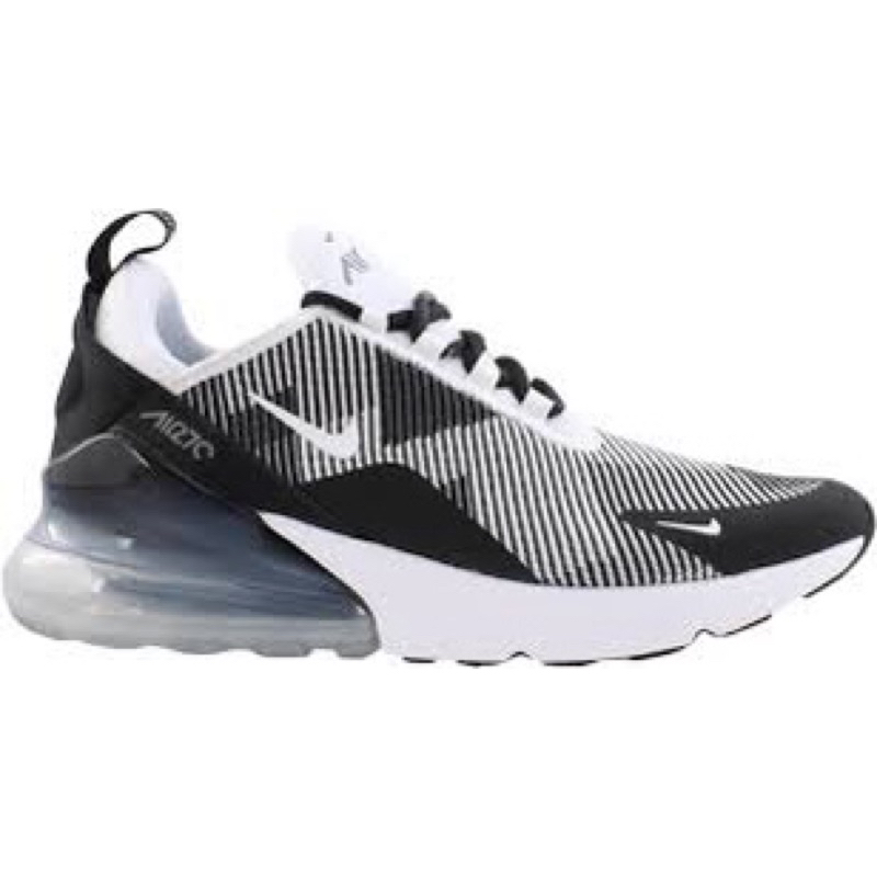 ［二手］NIKE AIR MAX 270 休閒鞋 慢跑鞋 黑白 耐及