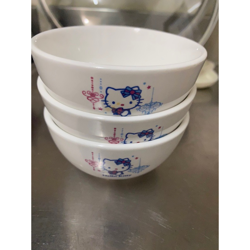 【Hello Kitty】一般瓷碗，全新
