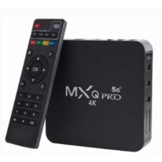 4gbRM/64GB 5G WIFI MXQ pro 4K Android ultra HD TV Box