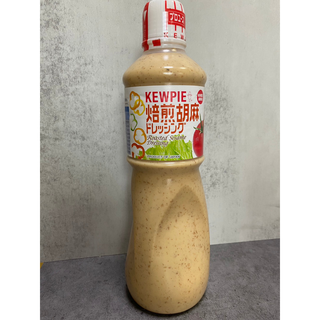 kewpie 日本焙煎胡麻醬 涼麵醬 沾醬 1公升