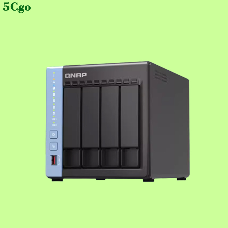 5Cgo【含稅】QNAP/威聯通 NAS TS-464C/N5095/2.5GbE/M.2/ 網絡存儲nas盒私有云