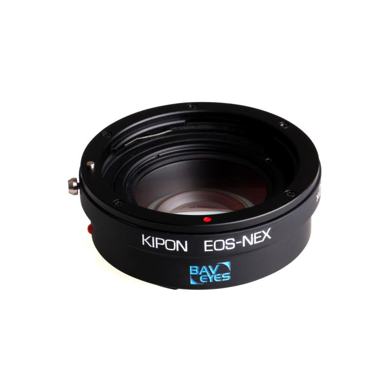 KIPON 減焦增光 Baveyes 增大1級光圈 CANON EOS EF鏡頭轉 Sony NEX E卡口相機身轉接環