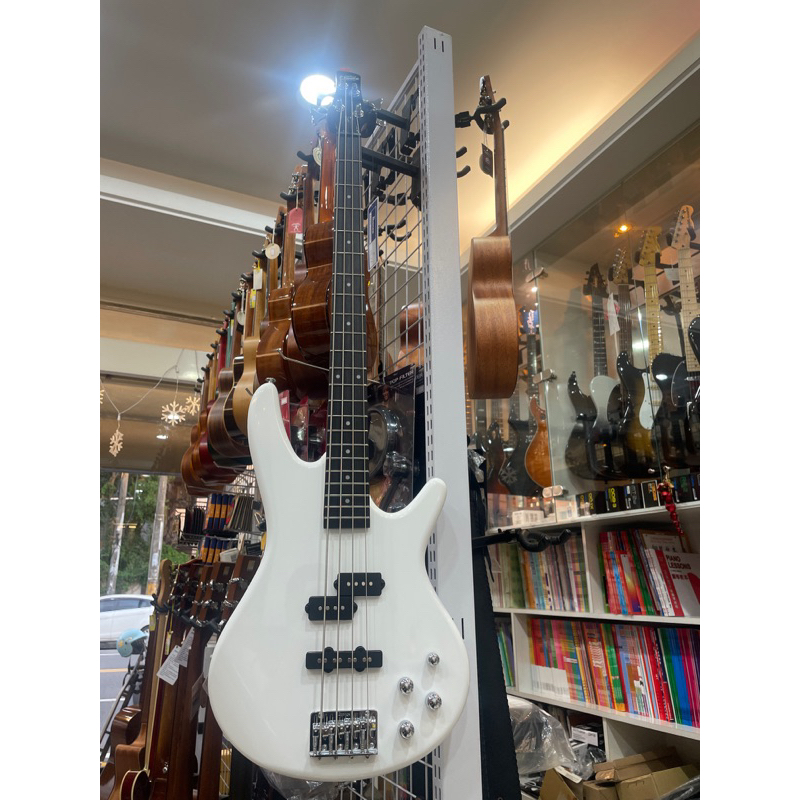 三一樂器 Ibanez GSR200-PW Bass 貝斯 珍珠白色 加贈琴袋、背帶、調音器、導線 現貨免運費