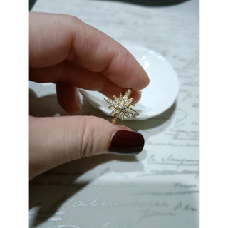 高端飾品👑鑽鑽六芒星精緻款限量戒指