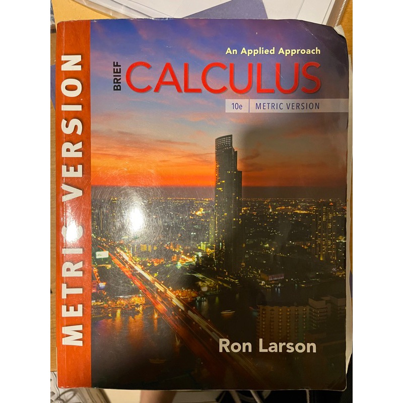 calculus metric version 大學原文書 微積分