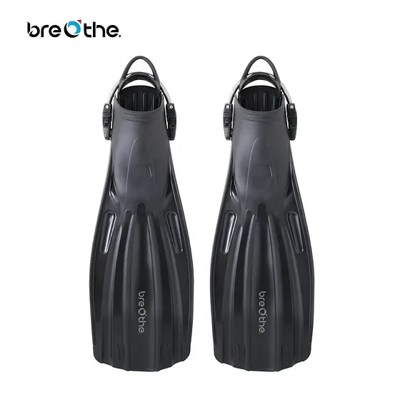 【飛漩潛水】水呼吸Breathe - 調整式潛水蛙鞋 (不鏽鋼彈簧蛙鞋帶)