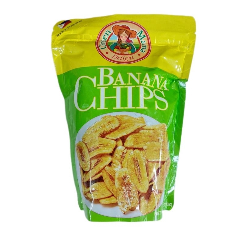 【Eileen小舖】菲律賓 Green Mama Banana Chips 香蕉片100g