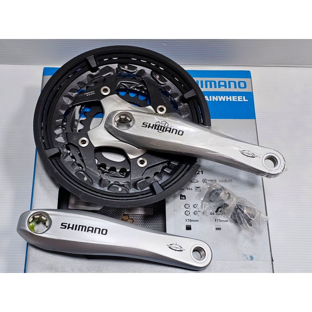 全新SHIMANO FC-T521 48/36/26 10速 八爪大盤組 城市車 登山車適用